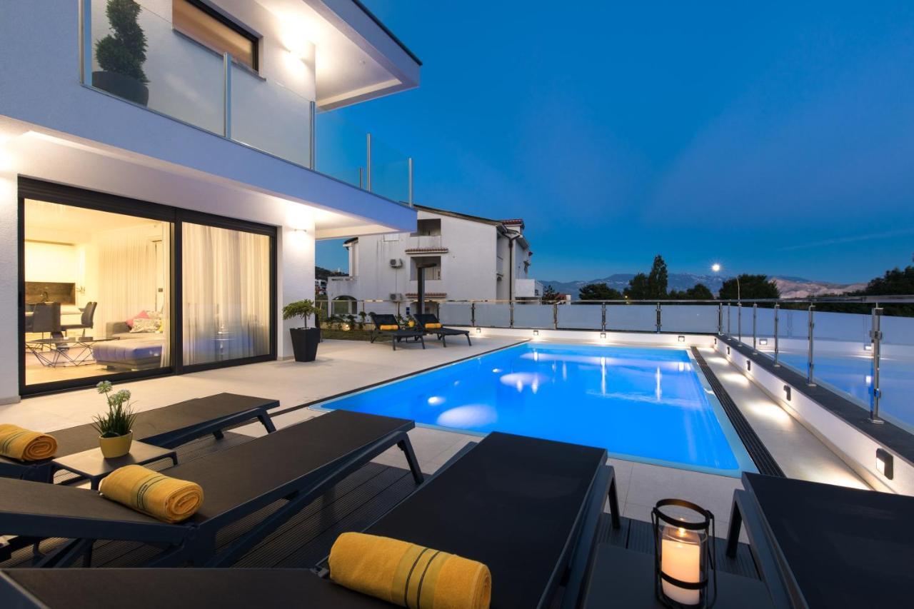Villa Supernus With Heated Pool Baška Zewnętrze zdjęcie