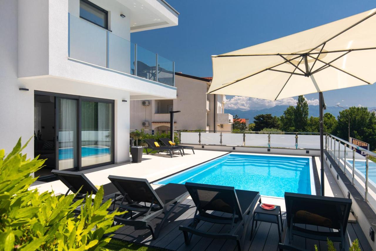 Villa Supernus With Heated Pool Baška Zewnętrze zdjęcie