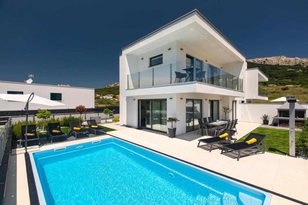 Villa Supernus With Heated Pool Baška Zewnętrze zdjęcie